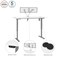 Bestar Bestar Upstand 72W x 30D Standing Desk with Dual Monitor Arm in white 175880-000017 - alternate 6